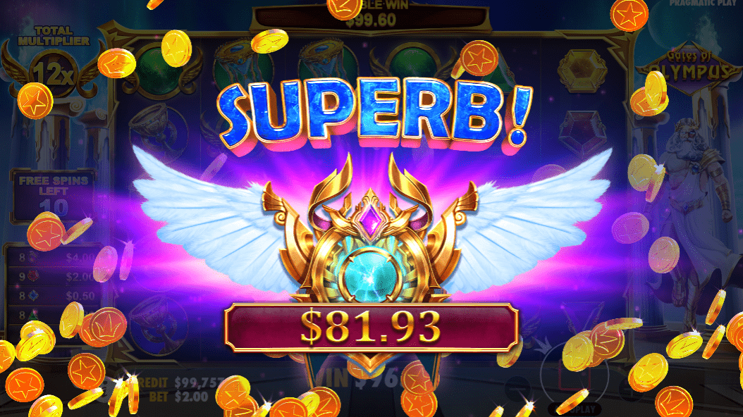 Gates of Olympus Superb Win