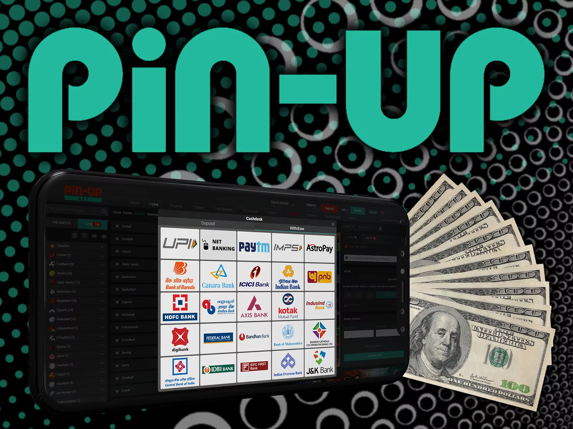 Pin Up Banking.